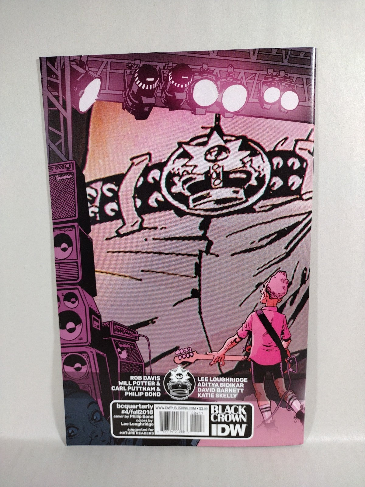 Black Crown Quarterly (2017) Complete IDW Comic Set #1 2 3 4 NM