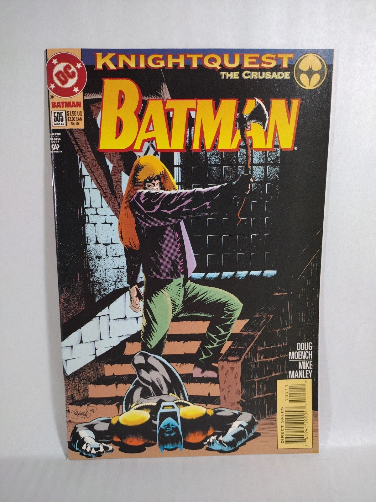 BATMAN (1993) DC Comic Lot #501 502 503 504 505 Azrael Knight Quest Crusade NM