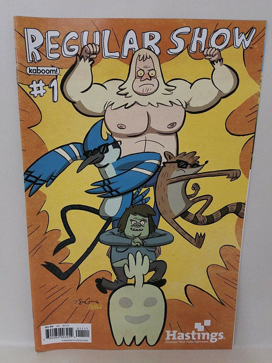 Regular Show #1 (2013) Sina Grace Hastings Variant NM Boom Cartoon Network