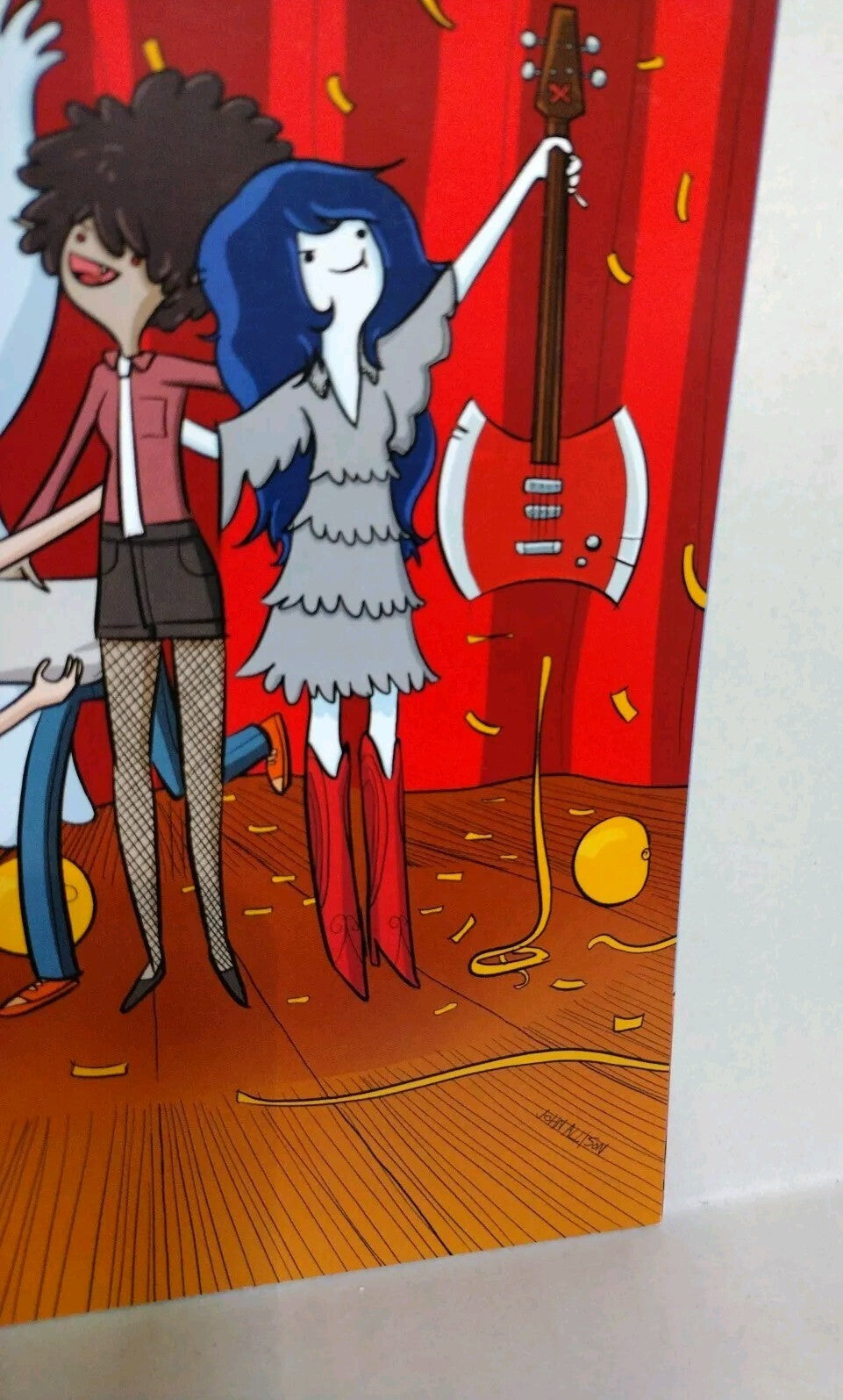 Adventure Time Marceline & The Scream Queens #6 (2012) Boom Studios Web Ex Cover