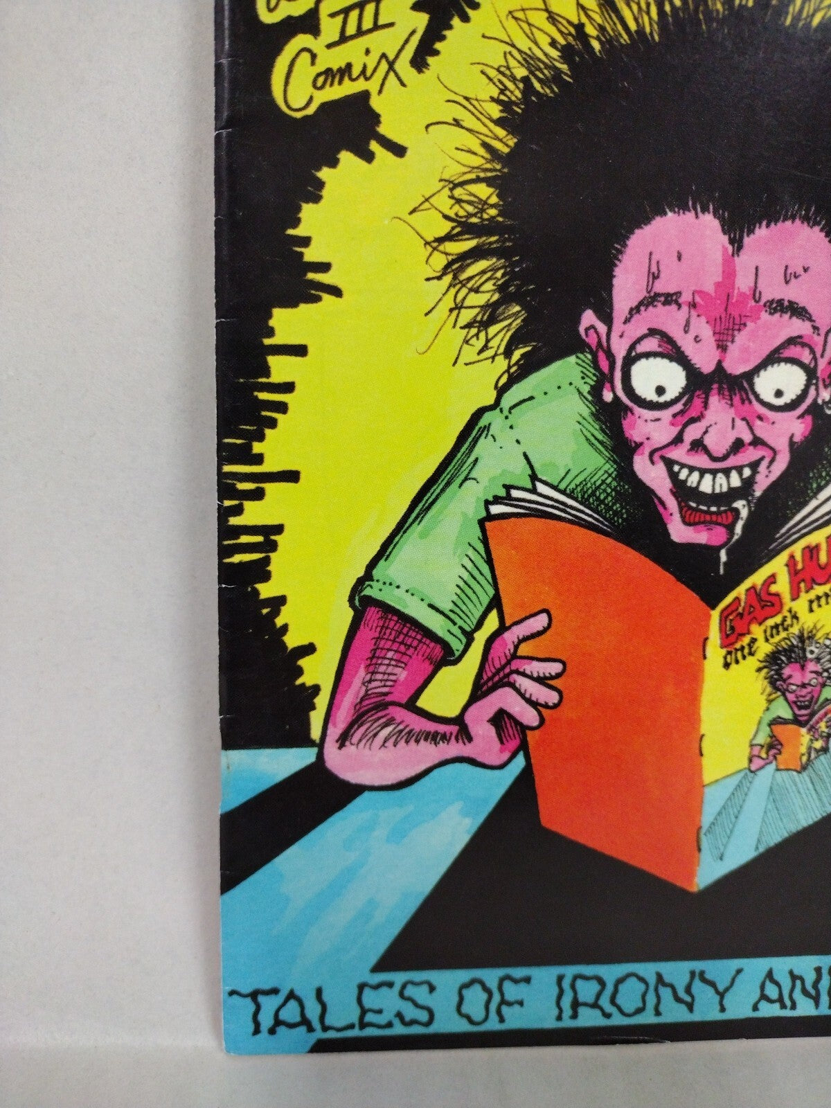 Gas Huffer: One Inch Master #1 (1994) Punk Rock Album Companion Comic VF