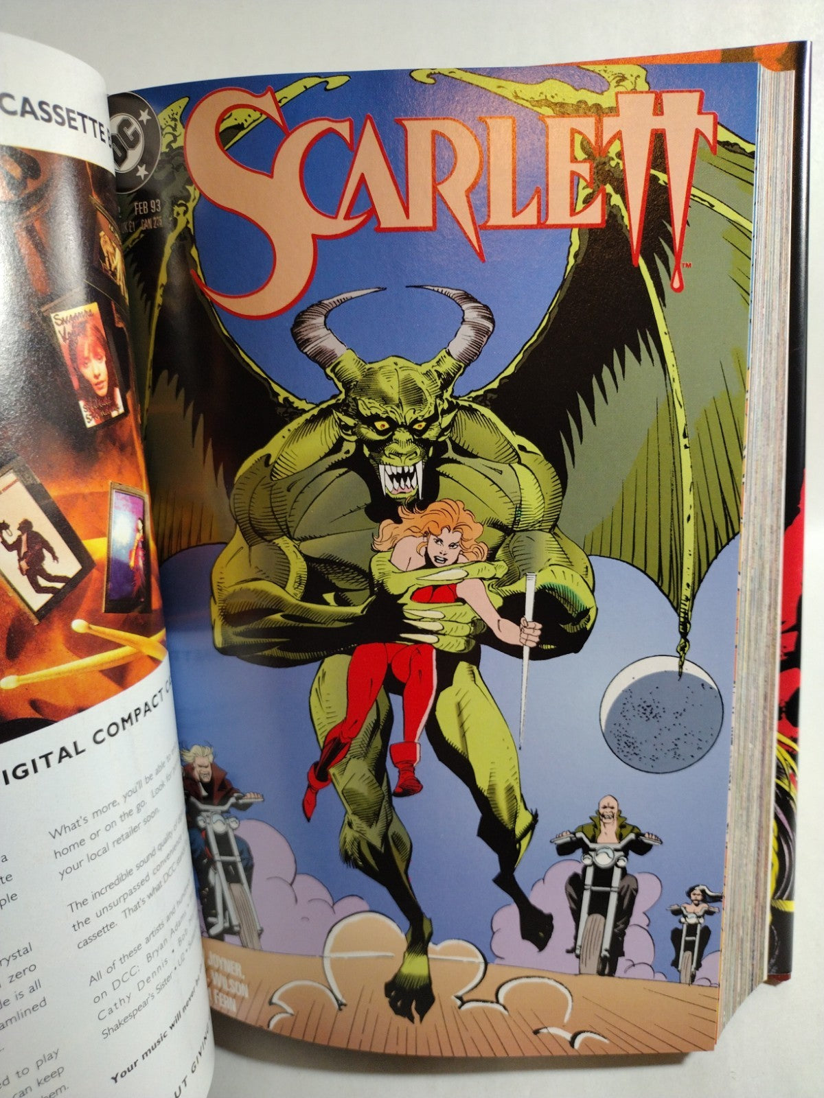 Scarlett Complete Collection (1993-1994) Custom Bound DC Vampire Comic ARG HC