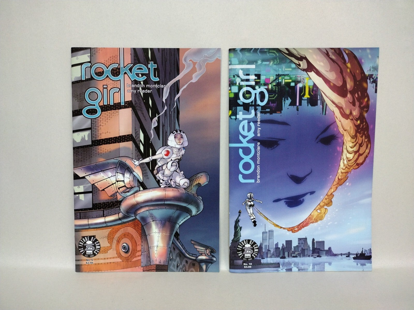 Rocket Girl (2015) Complete Image Comic Set #1-10 Amy Reeder Brandon Montclare