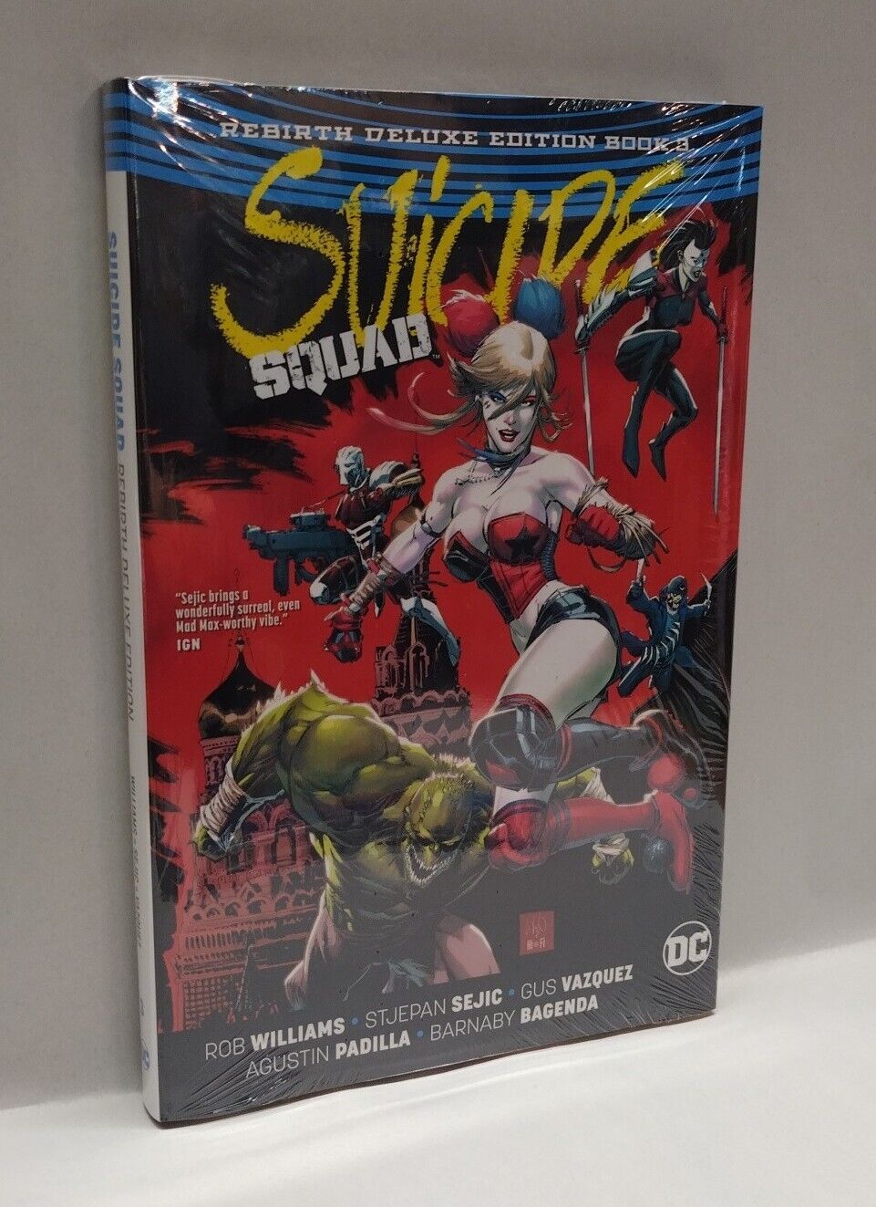 Suicide Squad Rebirth Deluxe Hardcover Set Vol 1 2 3 DC Comics New Sealed Hc