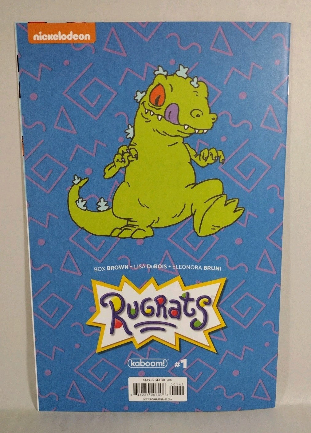 Rugrats #1 (2017) Boom Studios Blank Sketch Variant Cover Comic NM