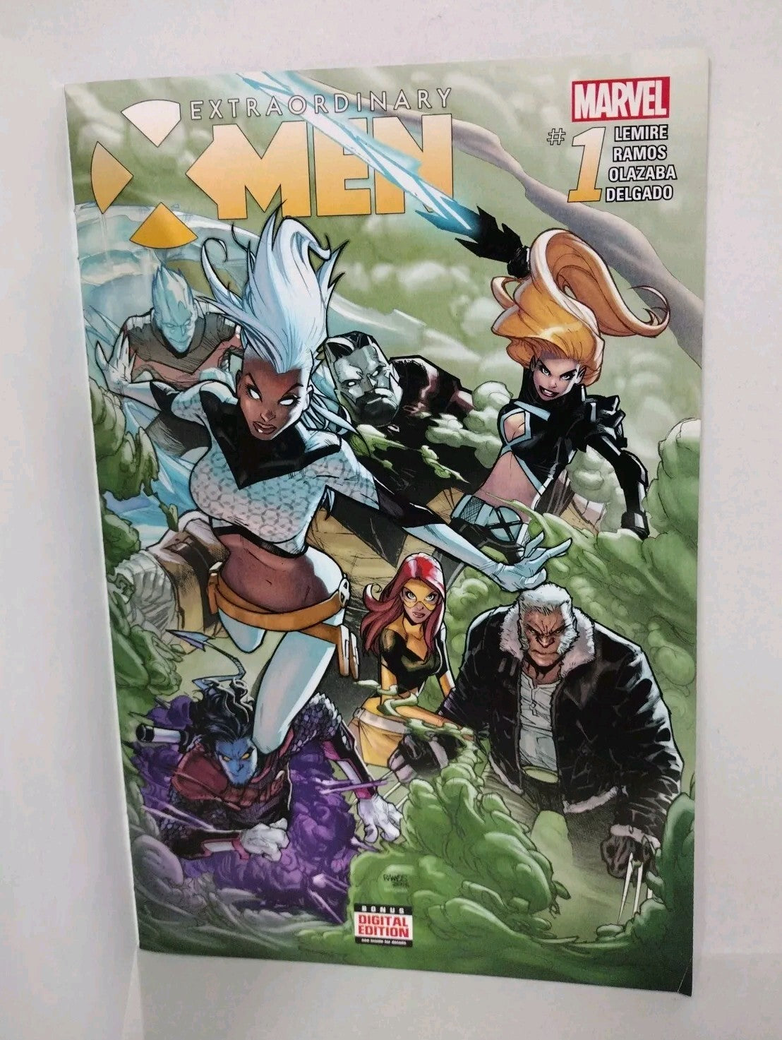 EXTRAORDINARY X-Men 1 Marvel Sketch Variant Comic W Original DCastr Nightcrawlr 