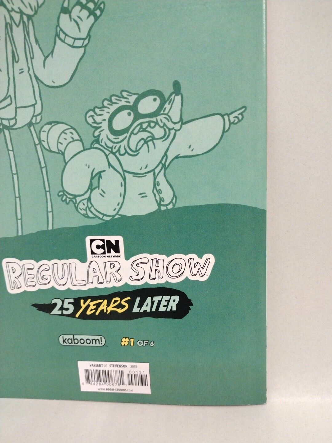 Regular Show 25 Years Later #1 (2018) Kaboom Cartoon Network Comic Stevenson Var