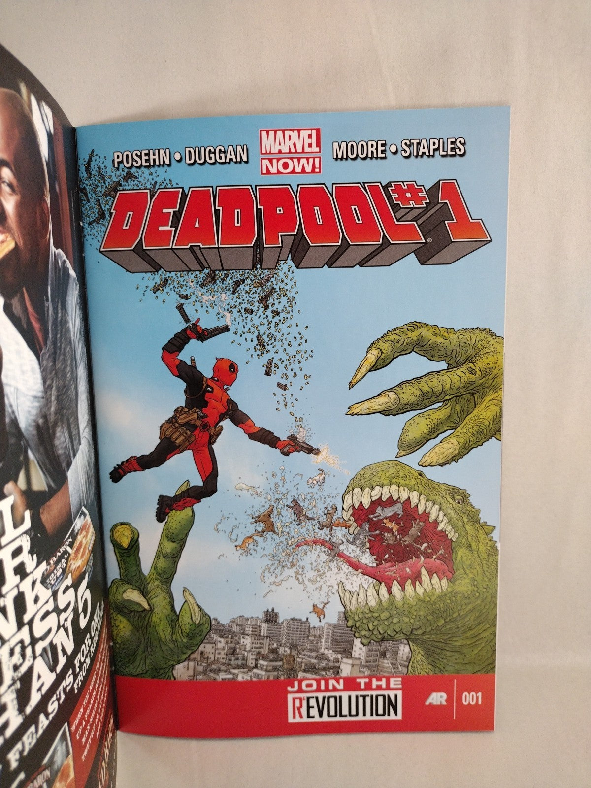 Deadpool #1 (2013) Marvel Comic Blank Sketch Variant Cover Brian Poseh Duggan NM