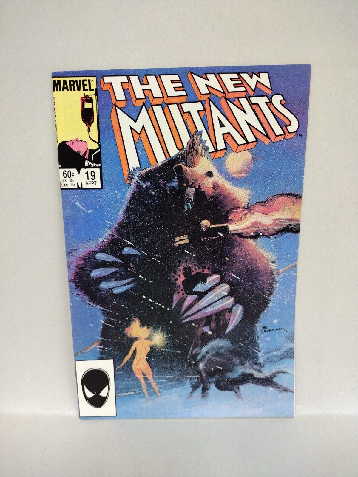 New Mutants #18 19 (1984) Marvel Comic Lot 1st Warlock & Demon Bear Sienkiewicz