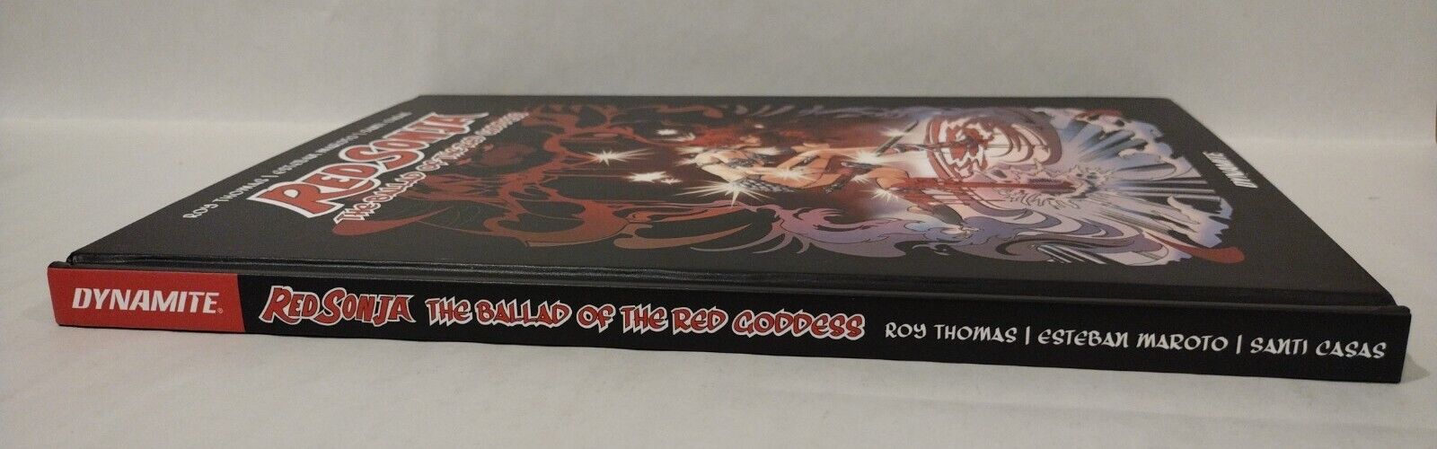 RED SONJA Ballad Of The Red Goddess 2nd Print Estabna Maroto Unread Oversized HC