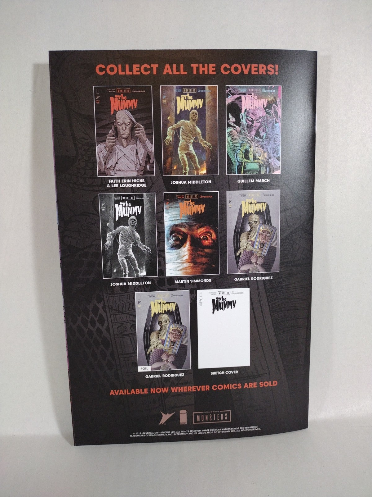 The Mummy Universal Monsters #1 (2025) Image Comic 1:25 Middleton Incentive Cvr