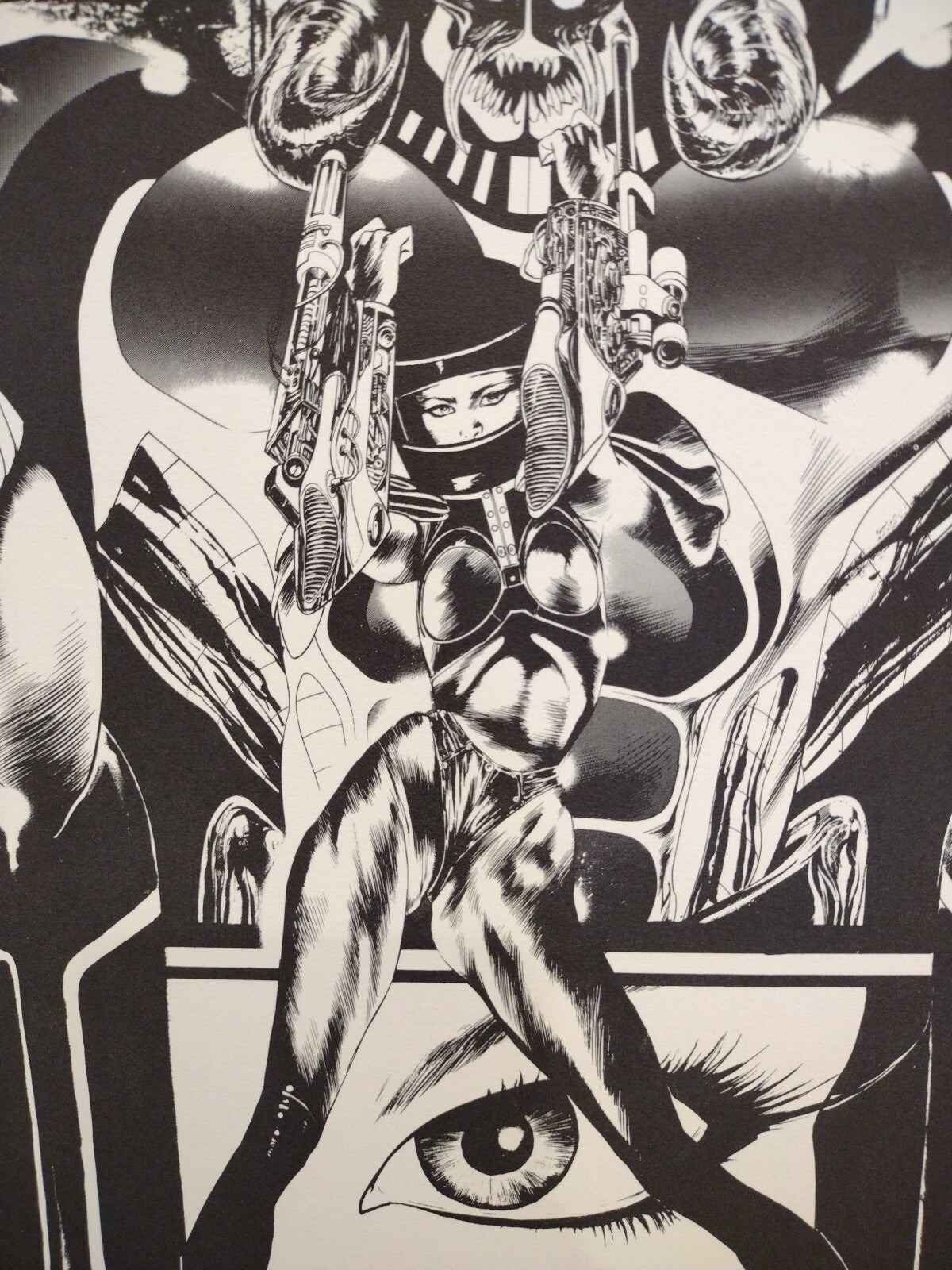 Mark Beachum & Rick Bryant (1987) 20X14 Signed Poster Print Numbered 201/250