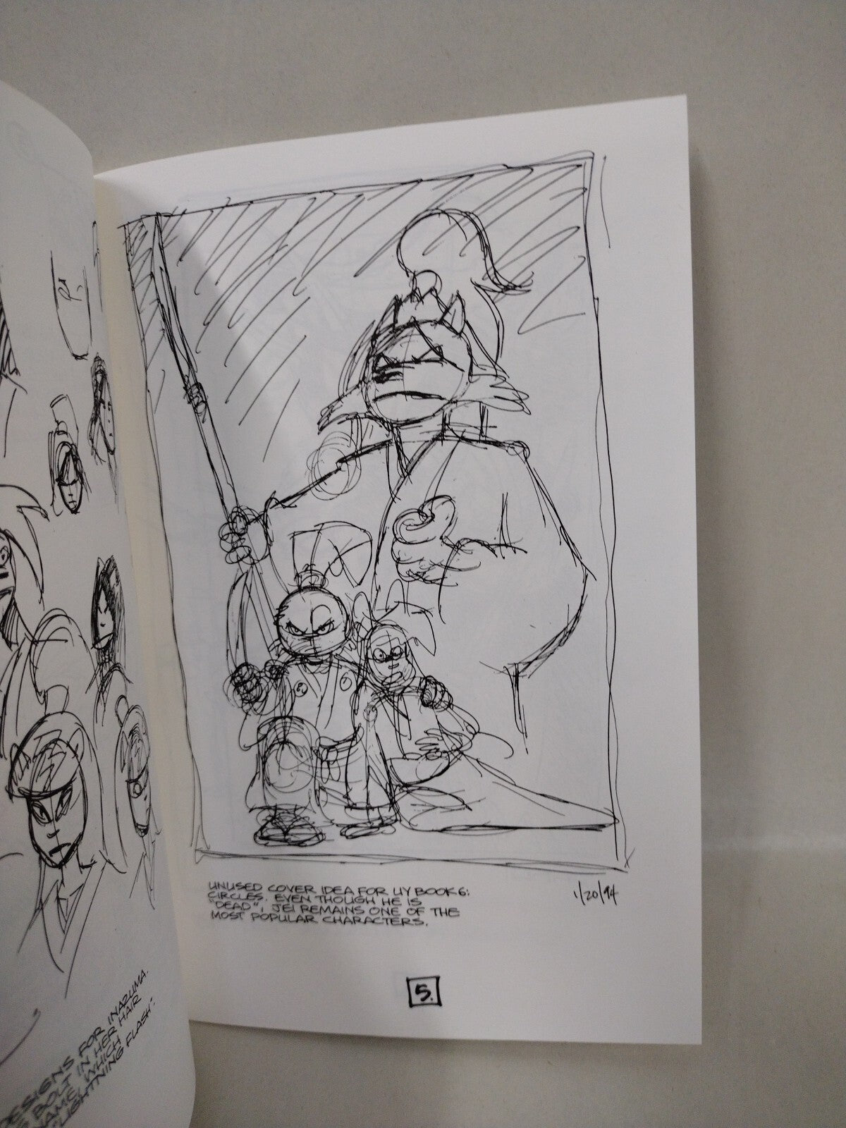 Usagi Yojimbo Sketchbook #2 (2005) Stan Sakai Ashcan Signed & Remarked