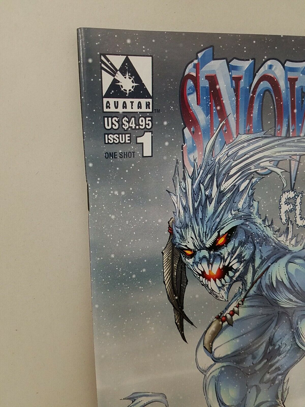 Snowman: Flurries #1 (1999) One Shot Avatar Press Comic HTF Matt Martin Horror