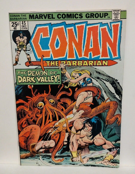 Conan #45 (1974) Bronze Age Marvel Roy Thomas John Buscema VF