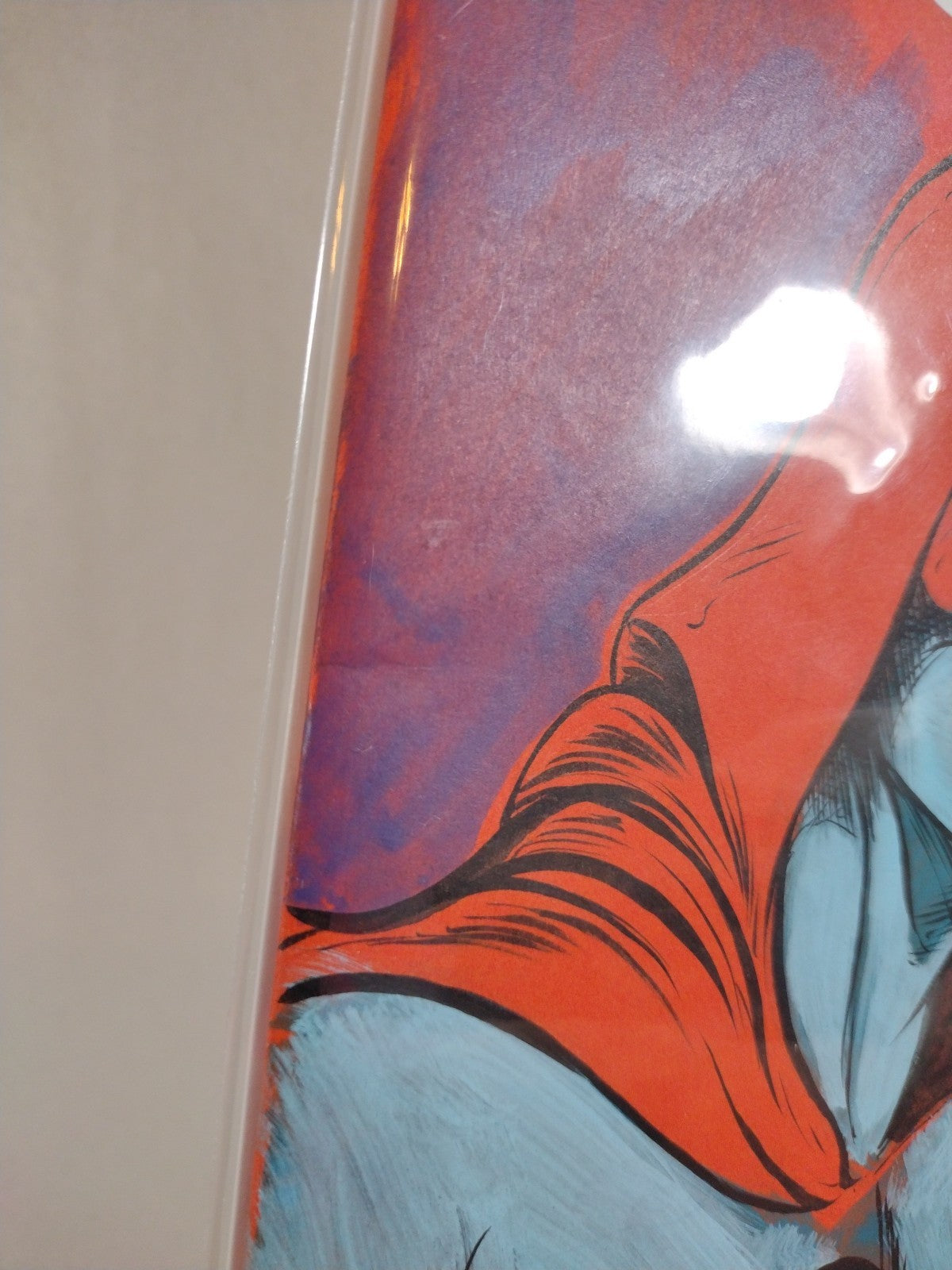 Lady Hel #1 (2023) Dynamite Red Sketch Cover Var Comic w Original Art Dave Castr