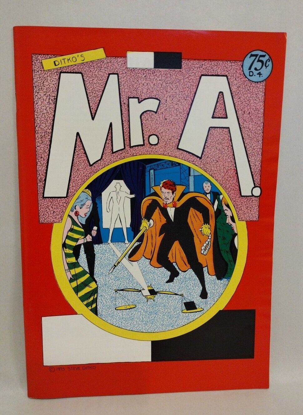 Steve Ditko's Wha!? (1975) Comic Lot Set #3 4 Mr A Bruce Hershenson VF