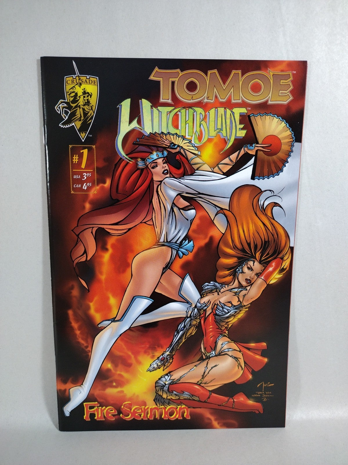 Tomoe (1995) Crusade Comic Lot Set #1 2 3 0 1st Appearance Shi 4 + One-Shots 