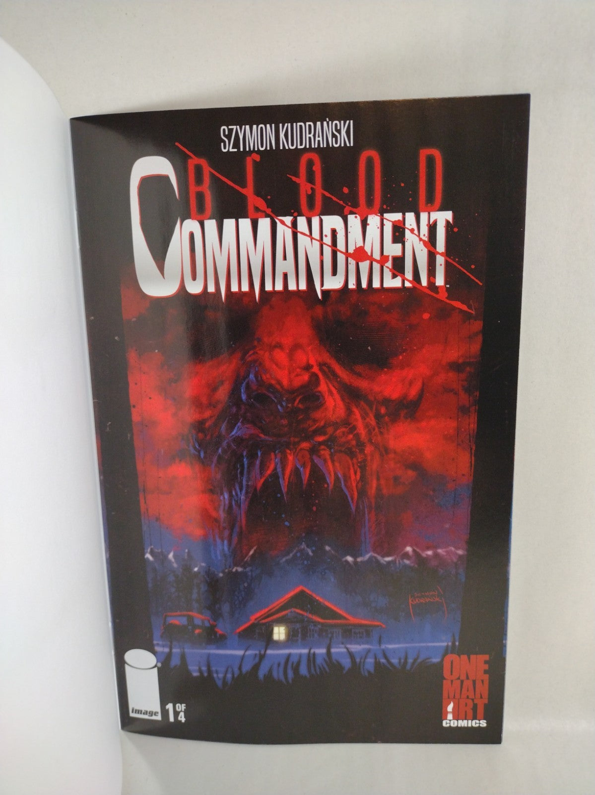 Blood Commandment #1 (2023) Image Comic  Blank Sketch Variant Cover E New NM