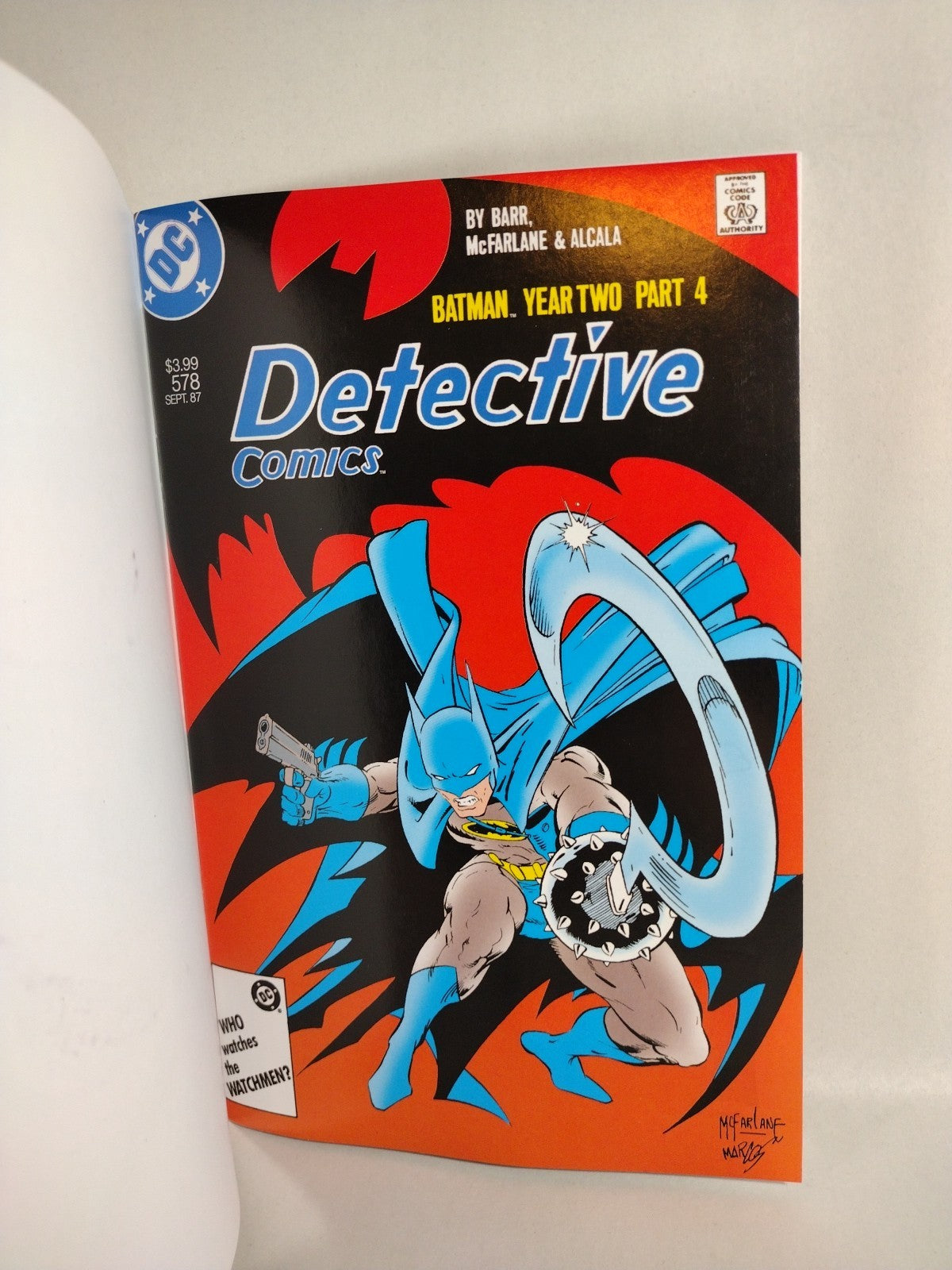 Detective Comics #578 (2026) DC Sketch Cover Variant W Original Dave Castr Art
