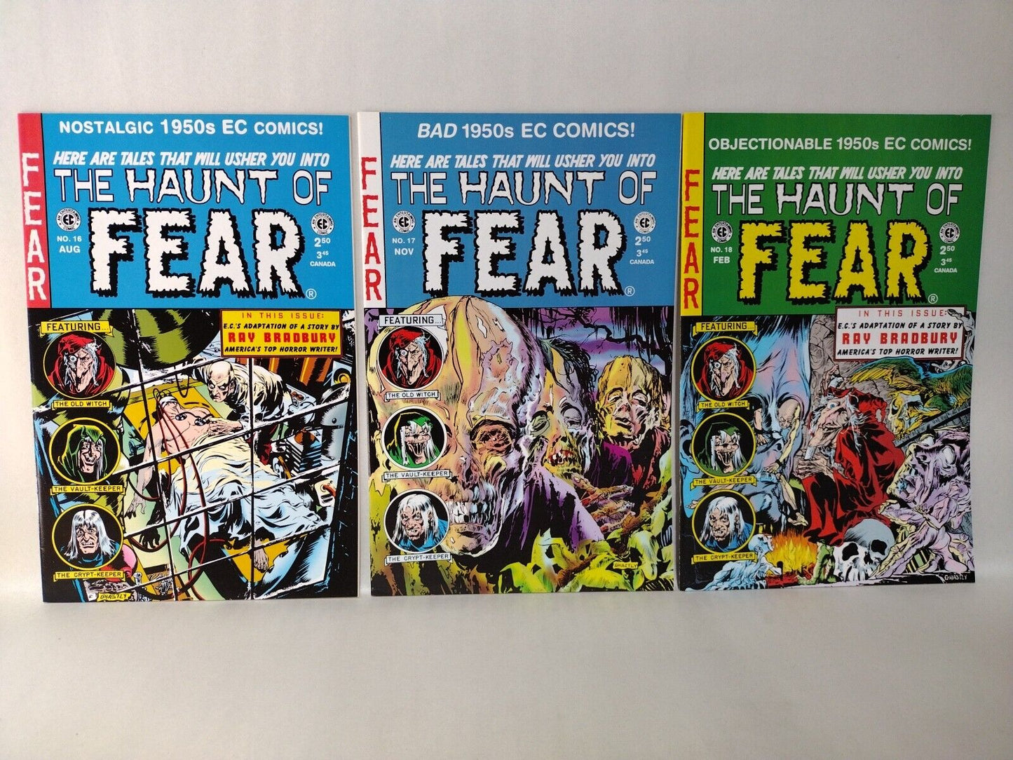 Haunt Of Fear Complete Russ Cochran 1992 Reprint Pre-Code Horror Comic Set #1-28