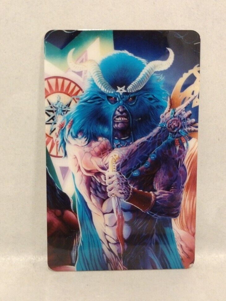 Faust Love Of The Damned (1996) Patco 3 Phone Card Set W Folder Tim Vigil 