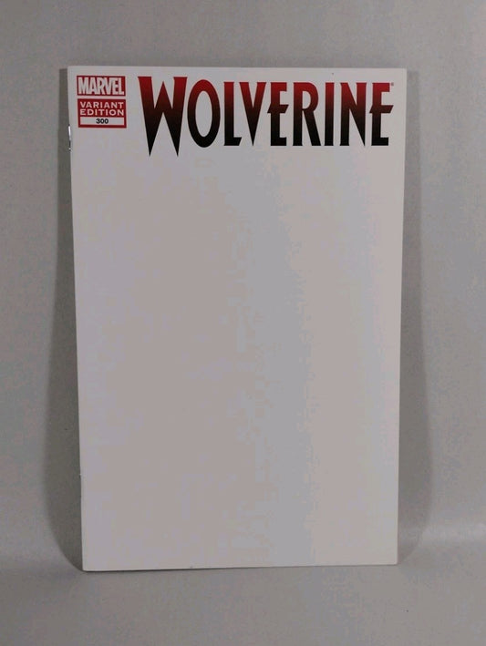 Wolverine #300 (2012) Marvel Comic Blank Sketch Cover Variant NM