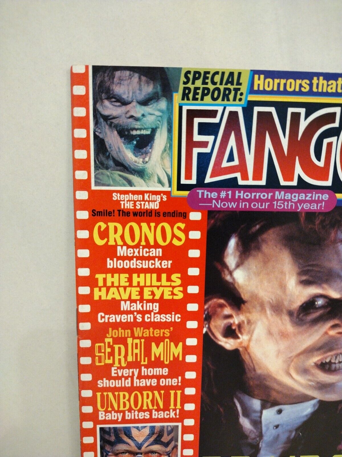 FANGORIA Magazine #132 (1994) Brainscan Cronos Hills Have Eyes Serial Mom Unborn