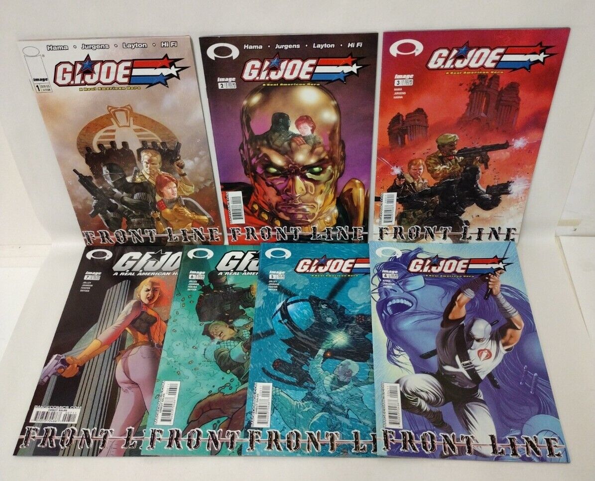 GI Joe Frontline (2002) Larry Hamma Image Comic Lot #1 2 3 4 5 6 7 Dan Jurgens