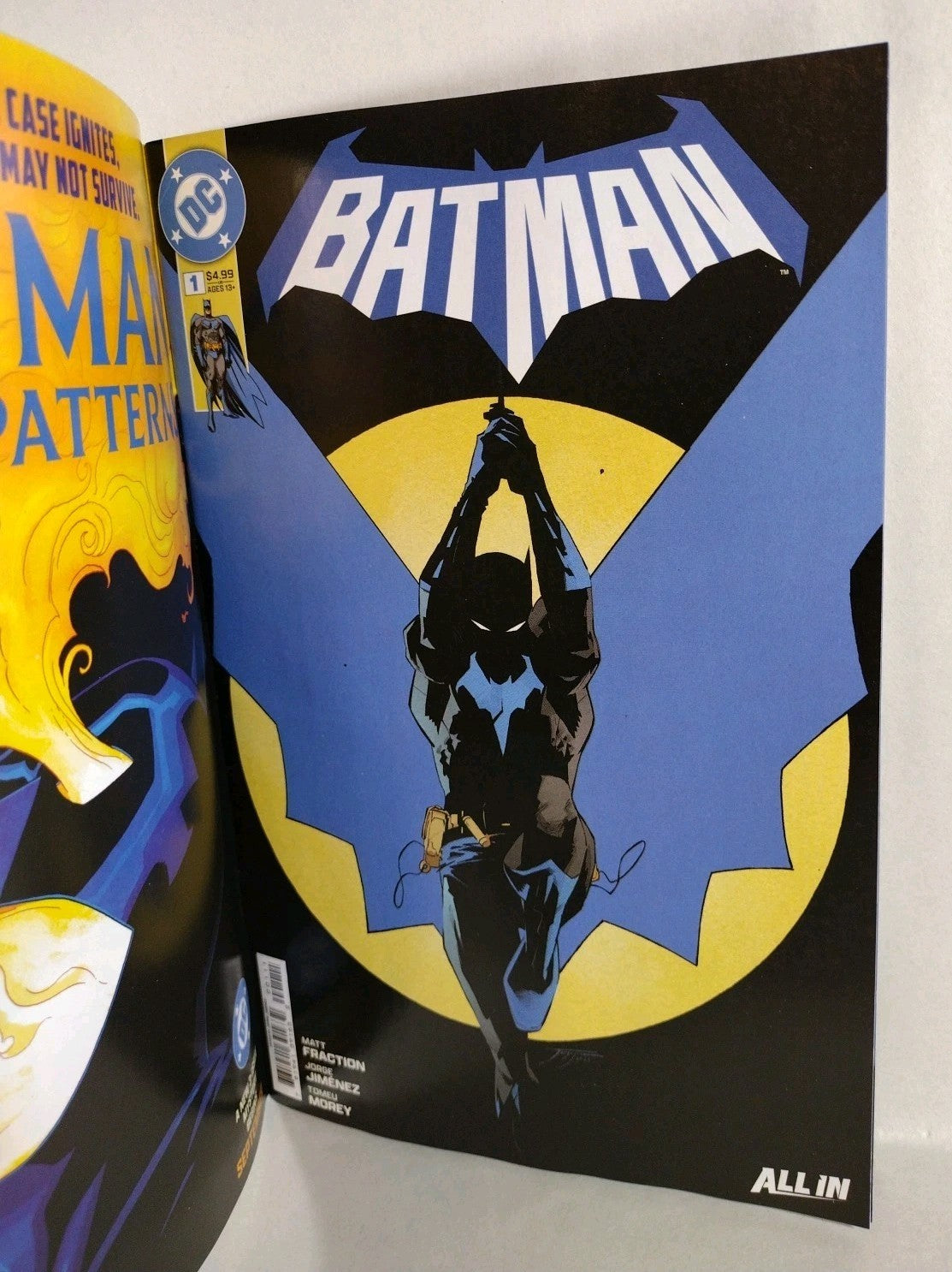 BATMAN 1 (2025) RCCC DC ComicsPro Exclusive Variant Cover Signed Sharp Fraction