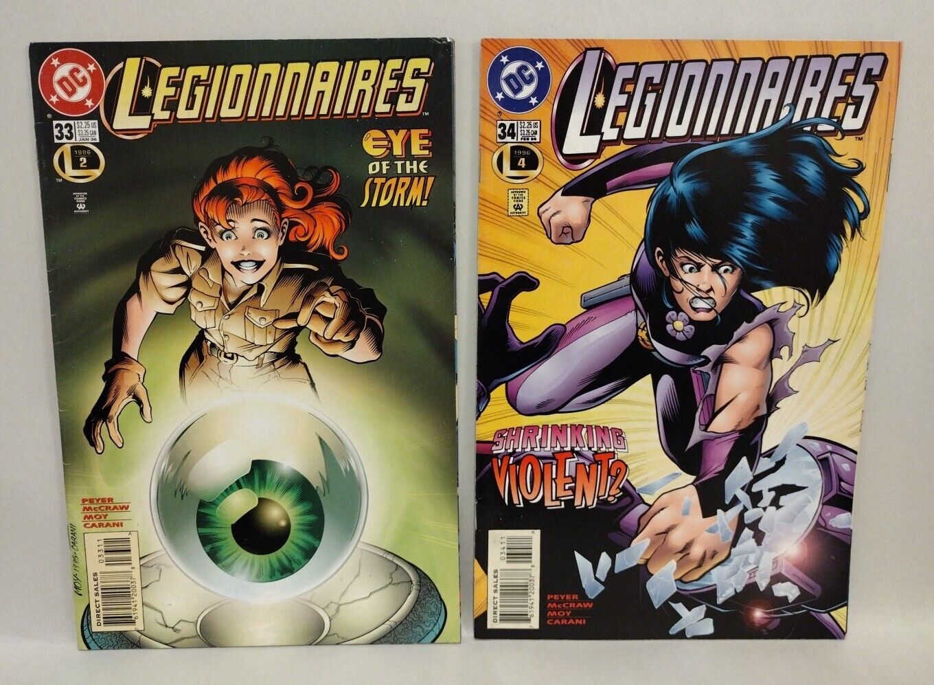 Legionnaires (1995) DC Comic 14 Issue Lot Run #23-36 Jeff Moy Tim Peyer