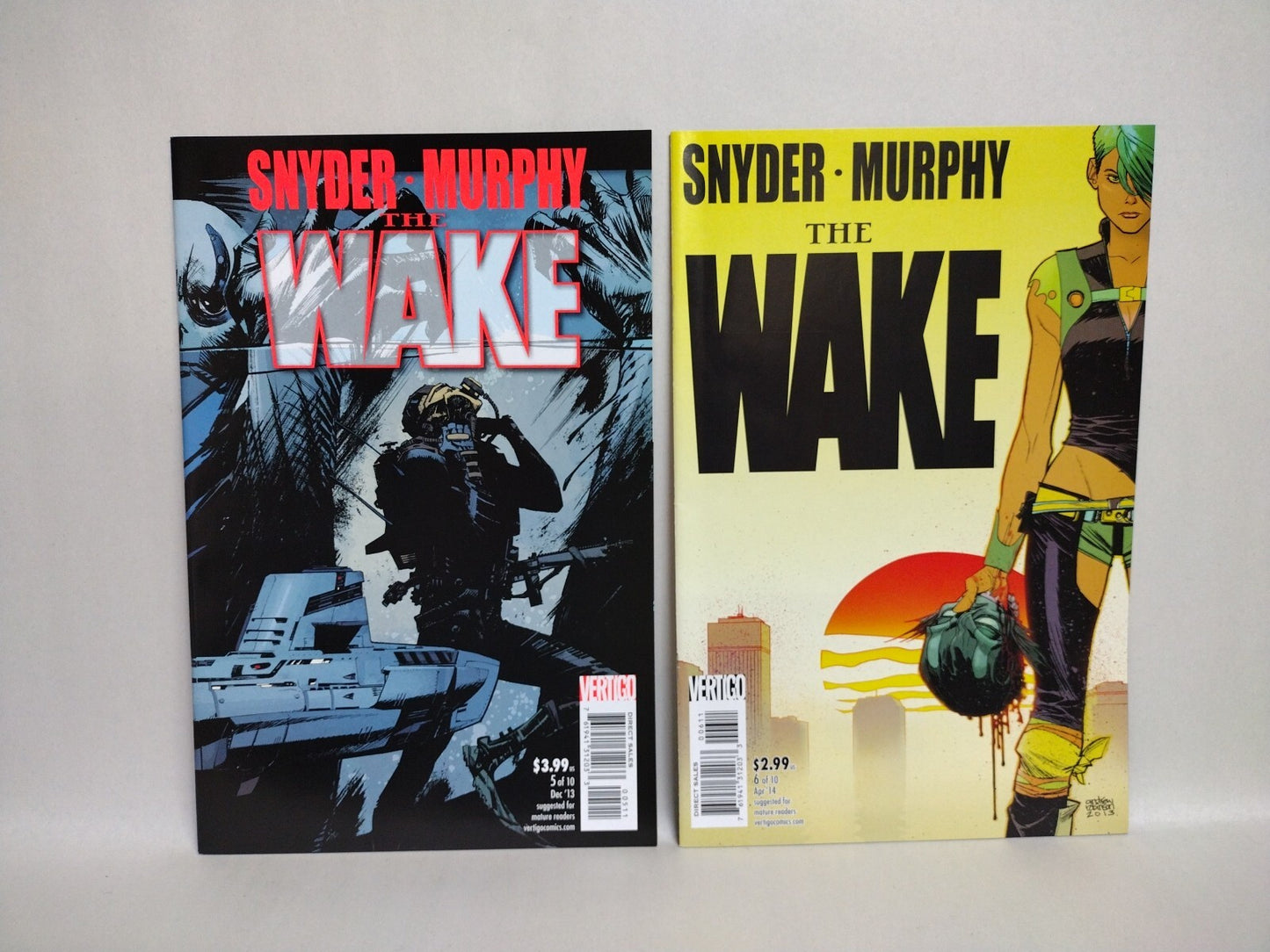 The Wake (2013) Complete Vertigo Comic Set #1-10 Scott Snyder Sean Murphy NM
