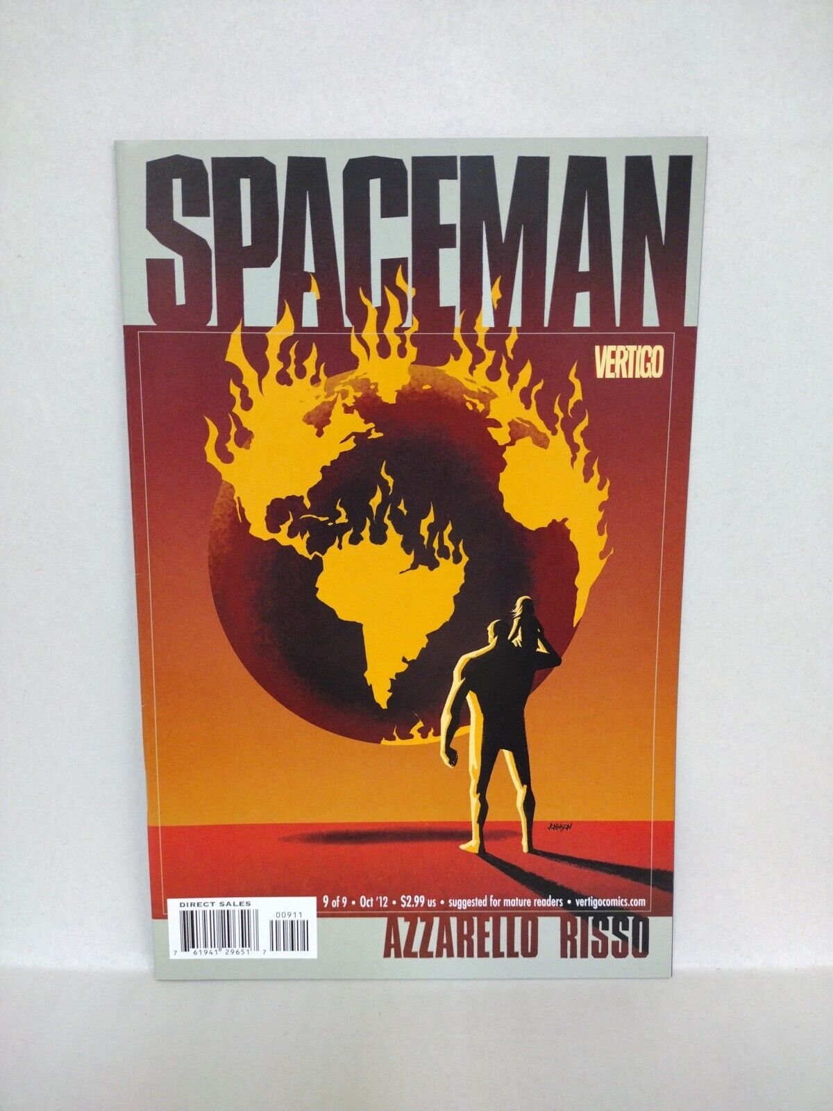 Spaceman (2011) Complete Vertigo Comic Set #1-9 Brian Azzarello Eduardo Risso