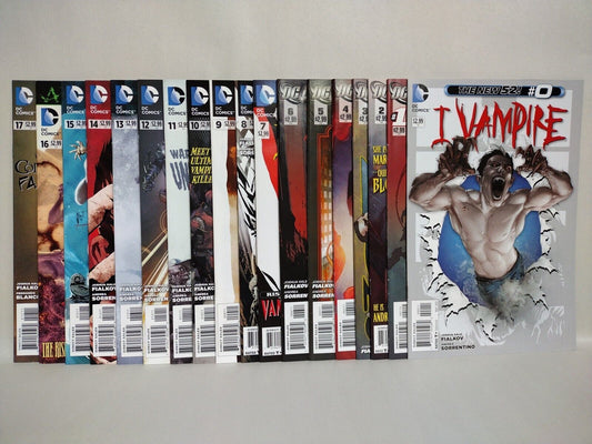 I Vampire (2011) DC Comic Lot Set #0 1-17 Fialkov Sorrentino VF-NM