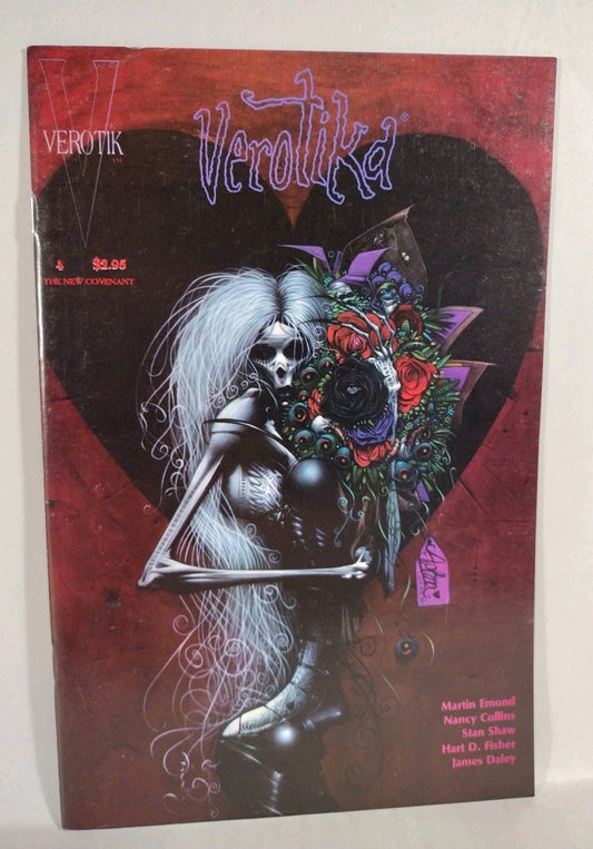 Satanika #4 (1995) Verotik Danzig Comic Martin Emond Nancy Collins Cover VF-NM