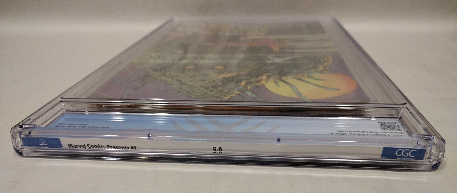 Marvel Comics Presents #1 (1988) Simonson Wolverine Cover CGC 9.0 Custom Label 