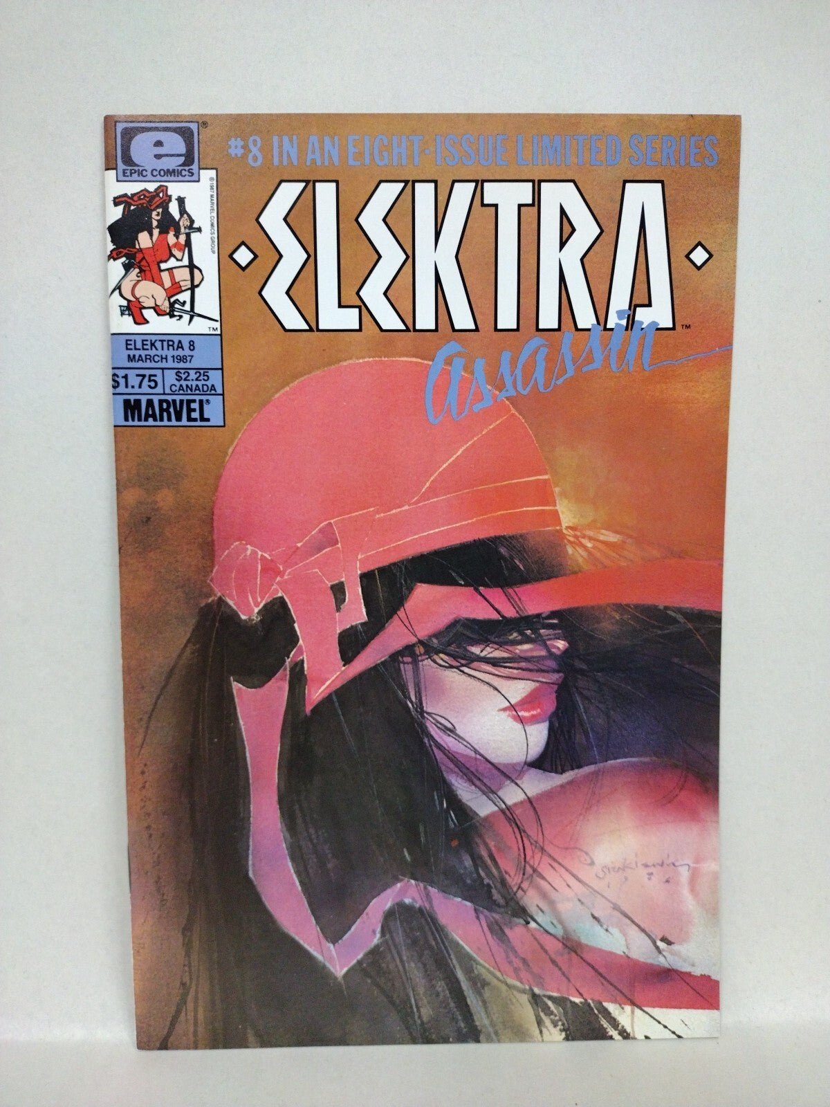 Elektra Assassin (1986) Marvel Comic Lot Set #1 2 3 4 5 7 8 Bill Sienkiewicz