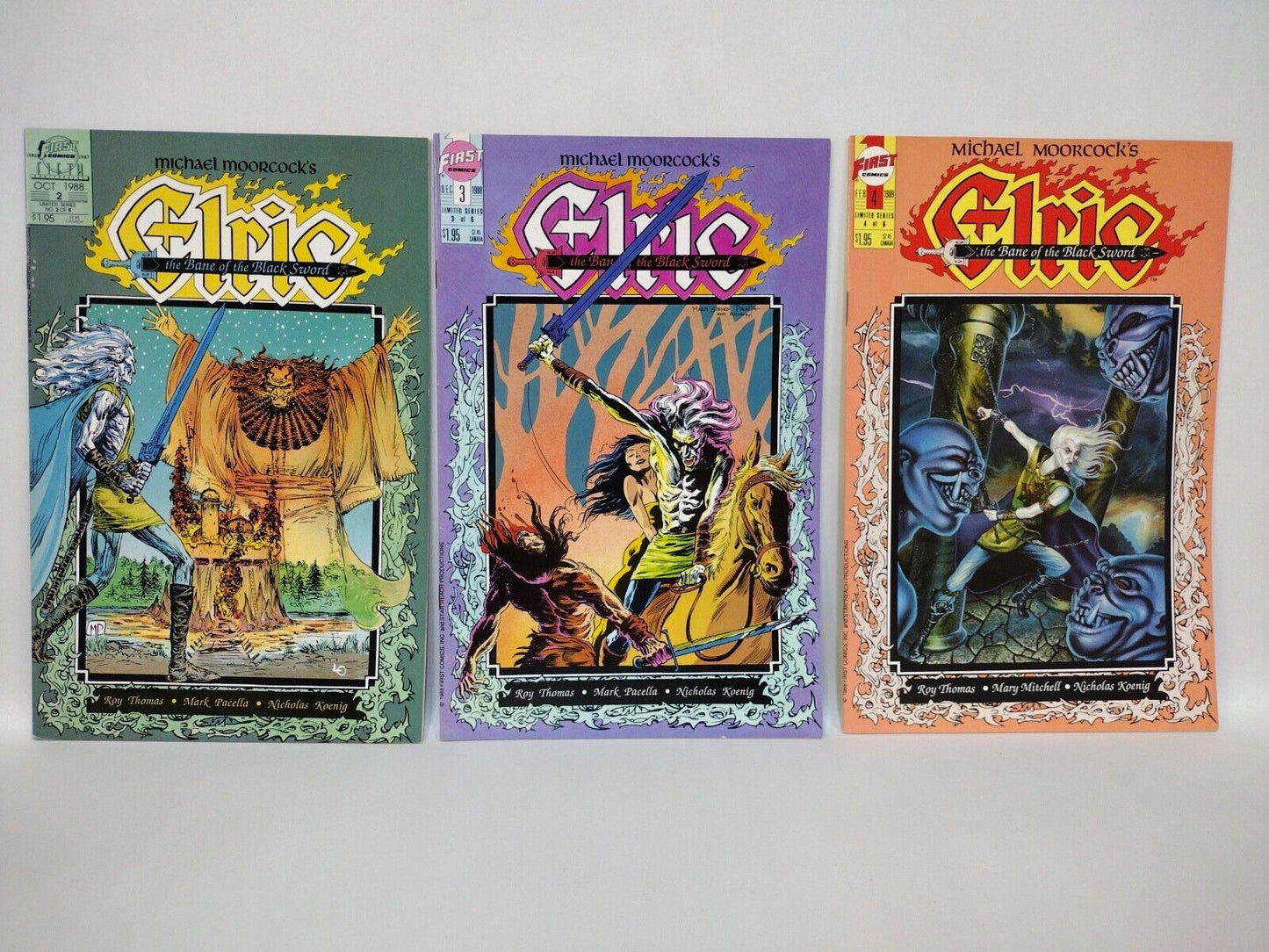 Michael Moorcock Elric (1983) PC Comic Reader Set 26 Issue Low Grade Lot