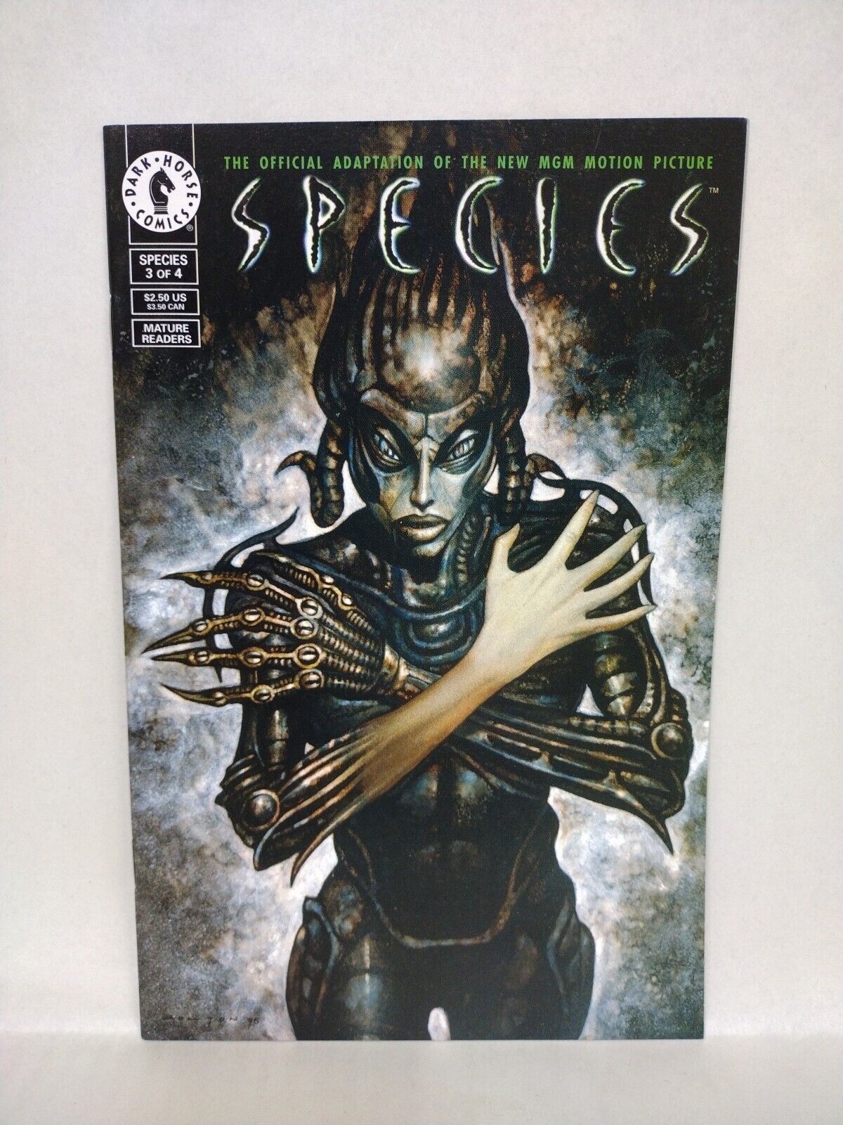 Species (1996) Complete Dark Horse Comic Series #1 2 3 4 Human Race #1 2 3 4