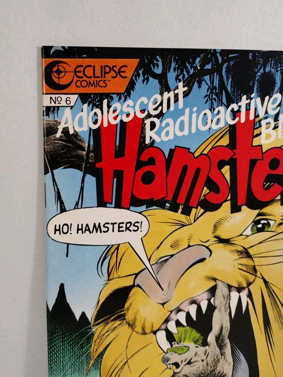 Adolescent Radioactive Blackbelt Hamsters #6 (1987) Eclipse Comic Sam Kieth