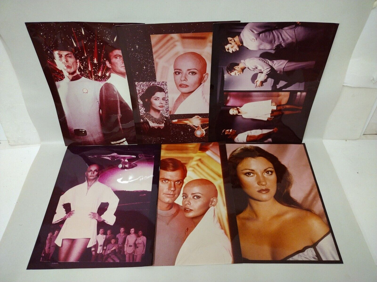 Lot Of 6 (1979) STAR TREK 8 X 10" Photo Prints Llia Persis Khambatta Jne Seymour