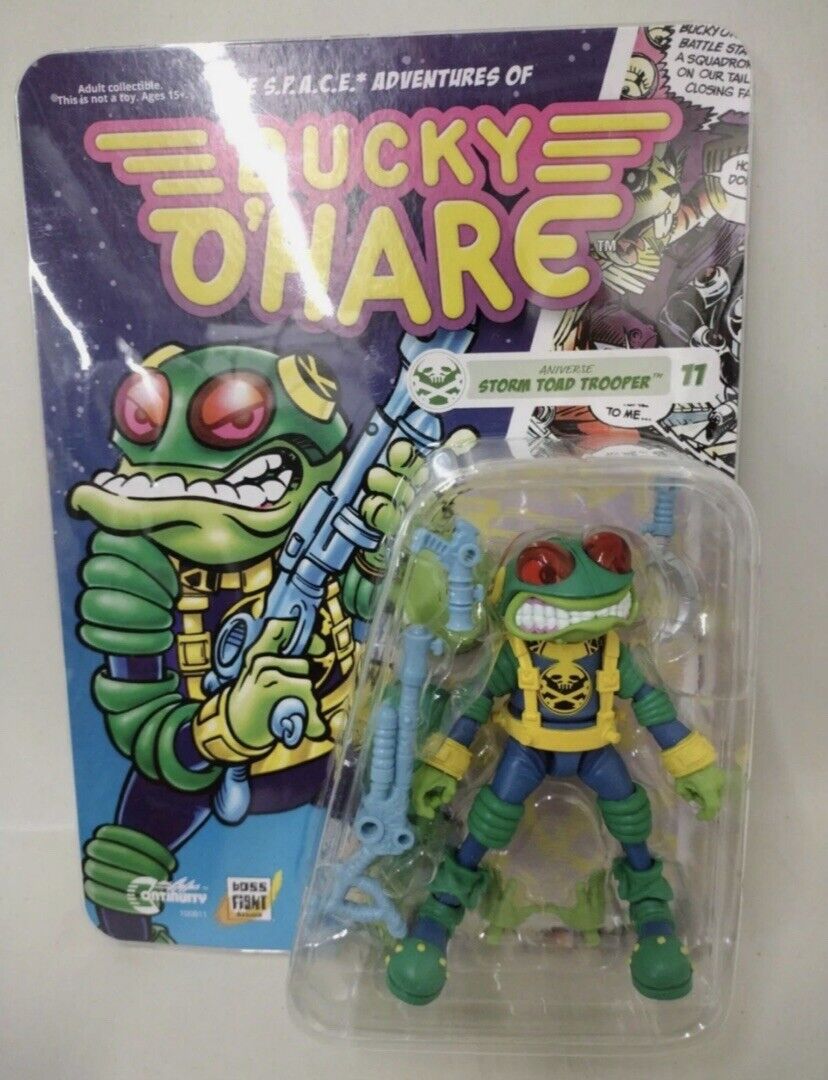 Bucky O'Hare (2019) Boss Fight 7 Pc Action Figure Collection Set Dead Eye Duck