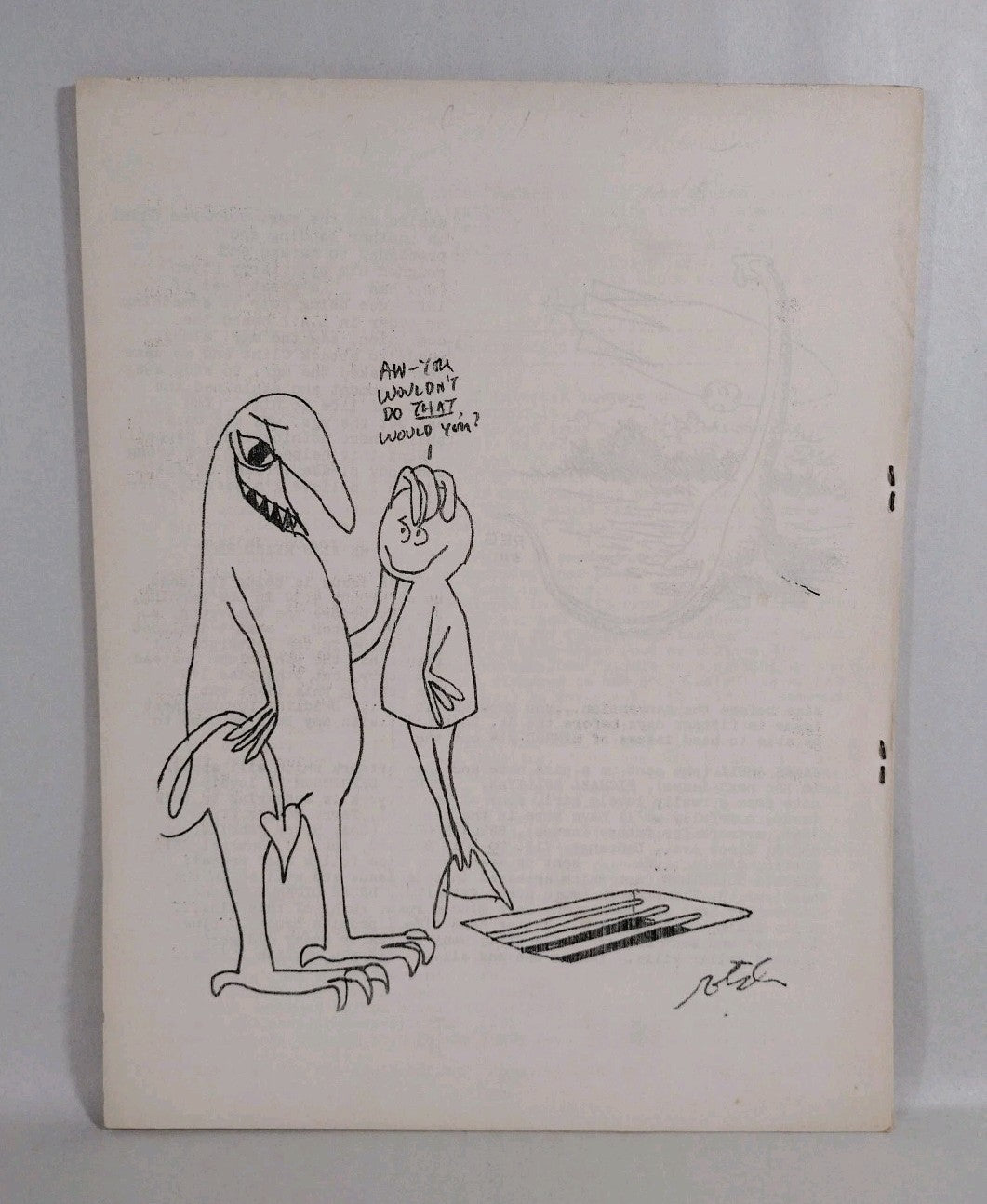 Nimrod #13 (1969) Blackjack Press California Fanzine Cocytus Press Photo Cover