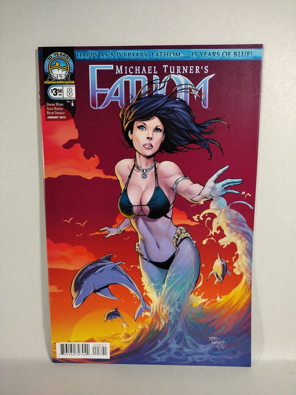Fathom (2008) Aspen Comic Lot #0 1 2 3 4 5 Var 6 8 9 (2013) #1b 1d 2b VF-NM