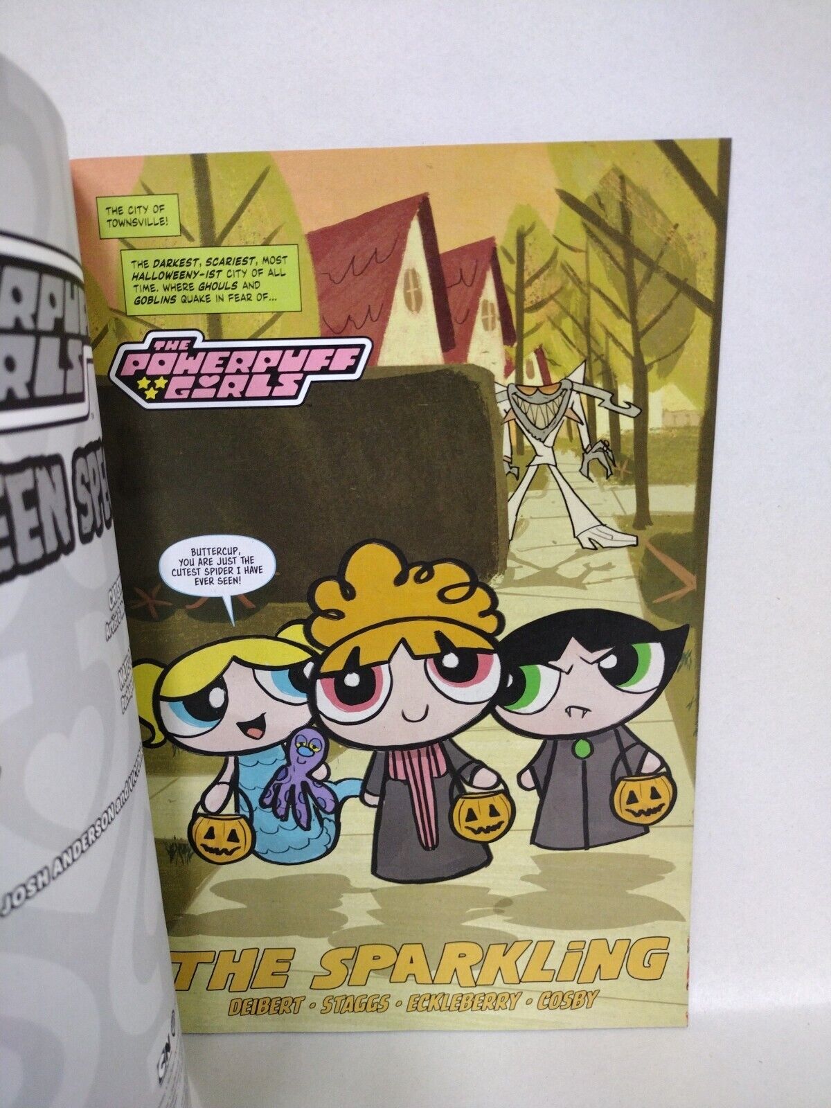 Powerpuff Girls Halloween Special 2024 Sketch Comic Cover W Original DCastr Art