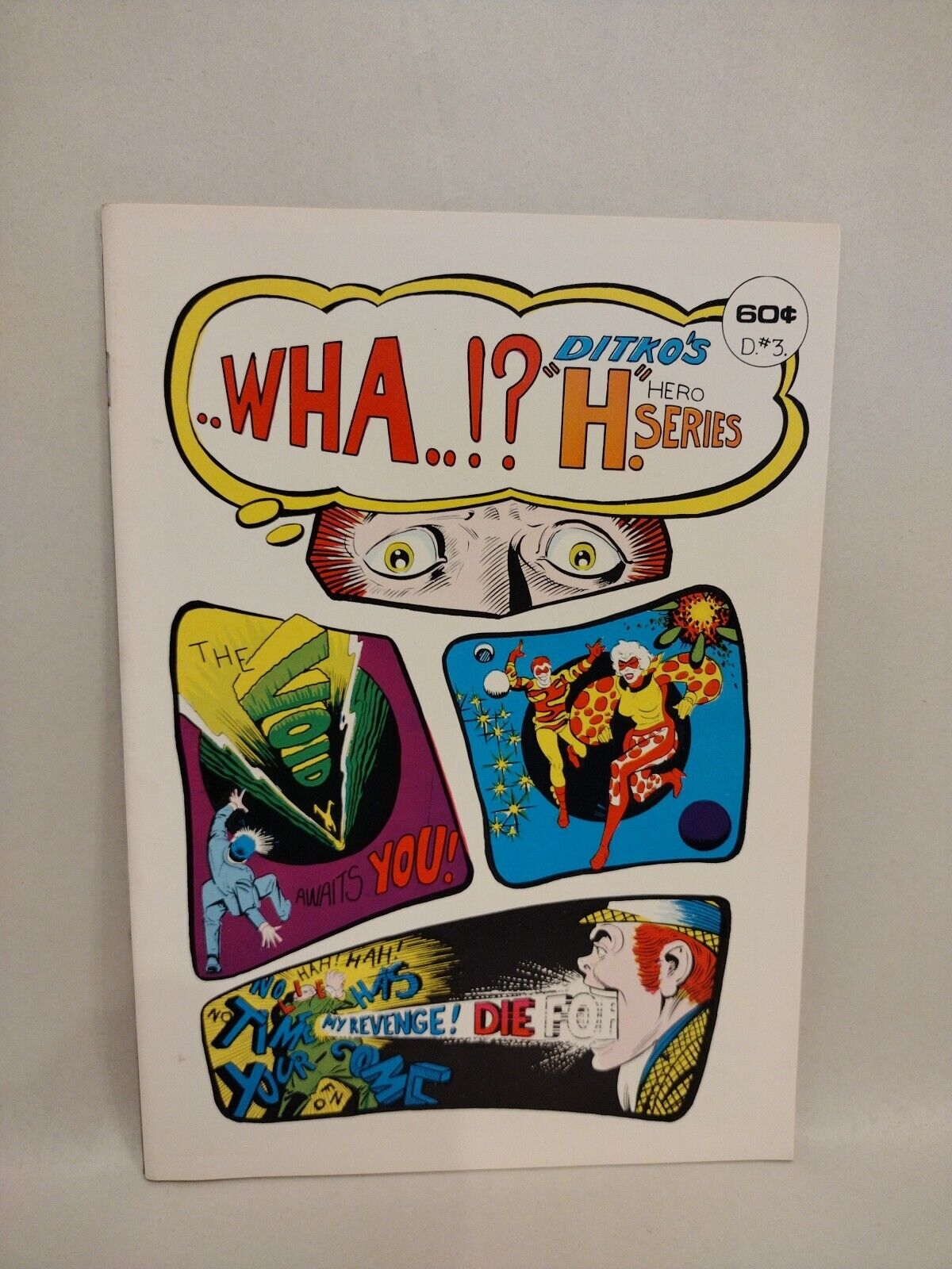 Steve Ditko's Wha!? (1975) Comic Lot Set #3 4 Mr A Bruce Hershenson VF