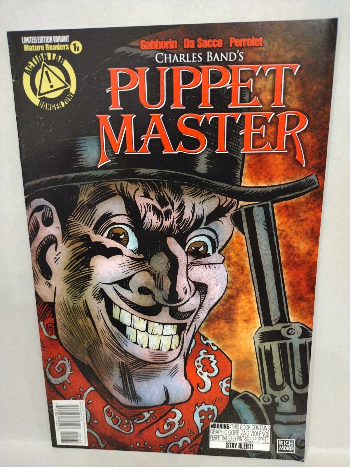 Puppet Master 1 (2015) Full Moon Features Comic Richmond Silva Variant Set 