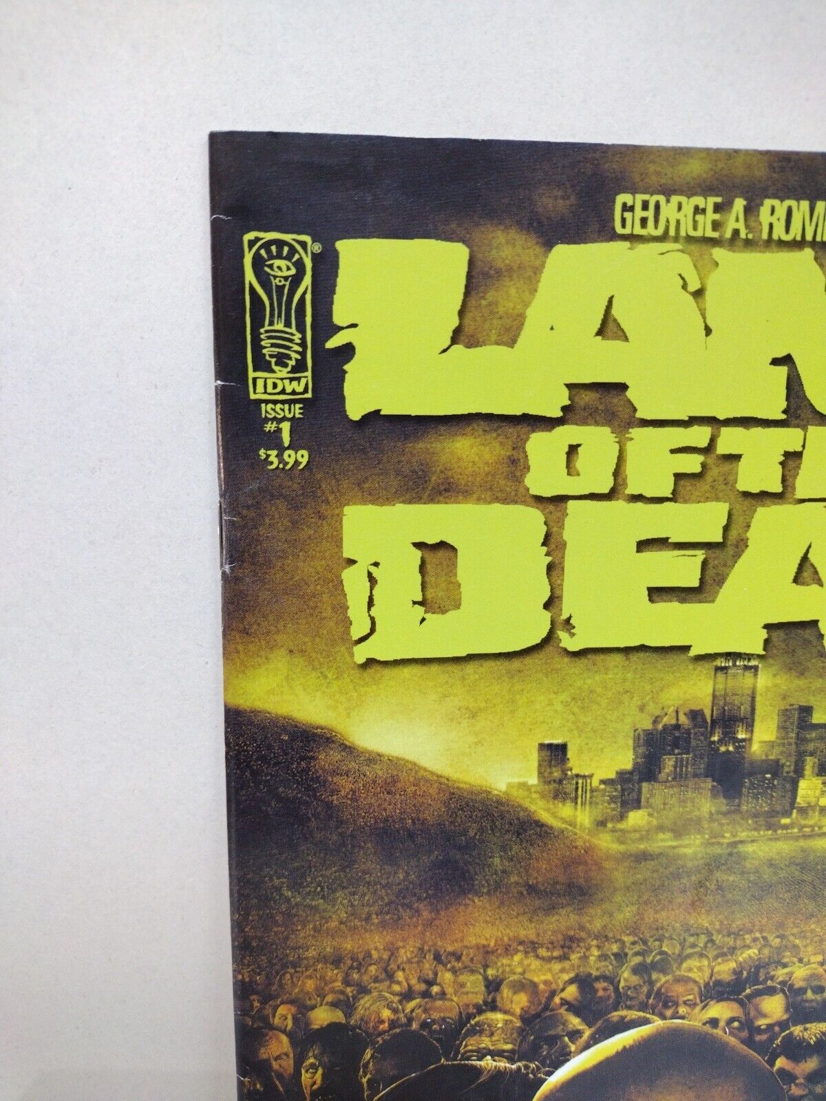 Land Of The Dead (2005) IDW Comic Lot Set #1 3 4 5 George Romero