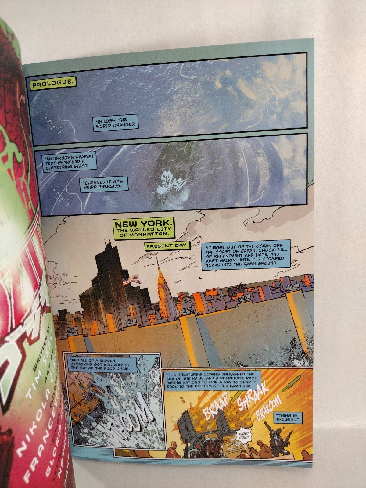 Godzilla #1 (2025) IDW Sketch Cover Variant Comic W Original Dave Castr Art