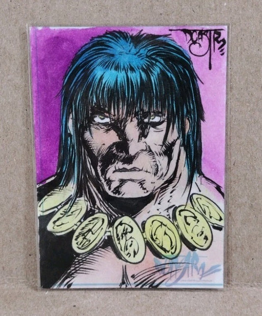 Dave Castr Crusin (2025) OAC Sketch Card W Original Marvel Conan Art 